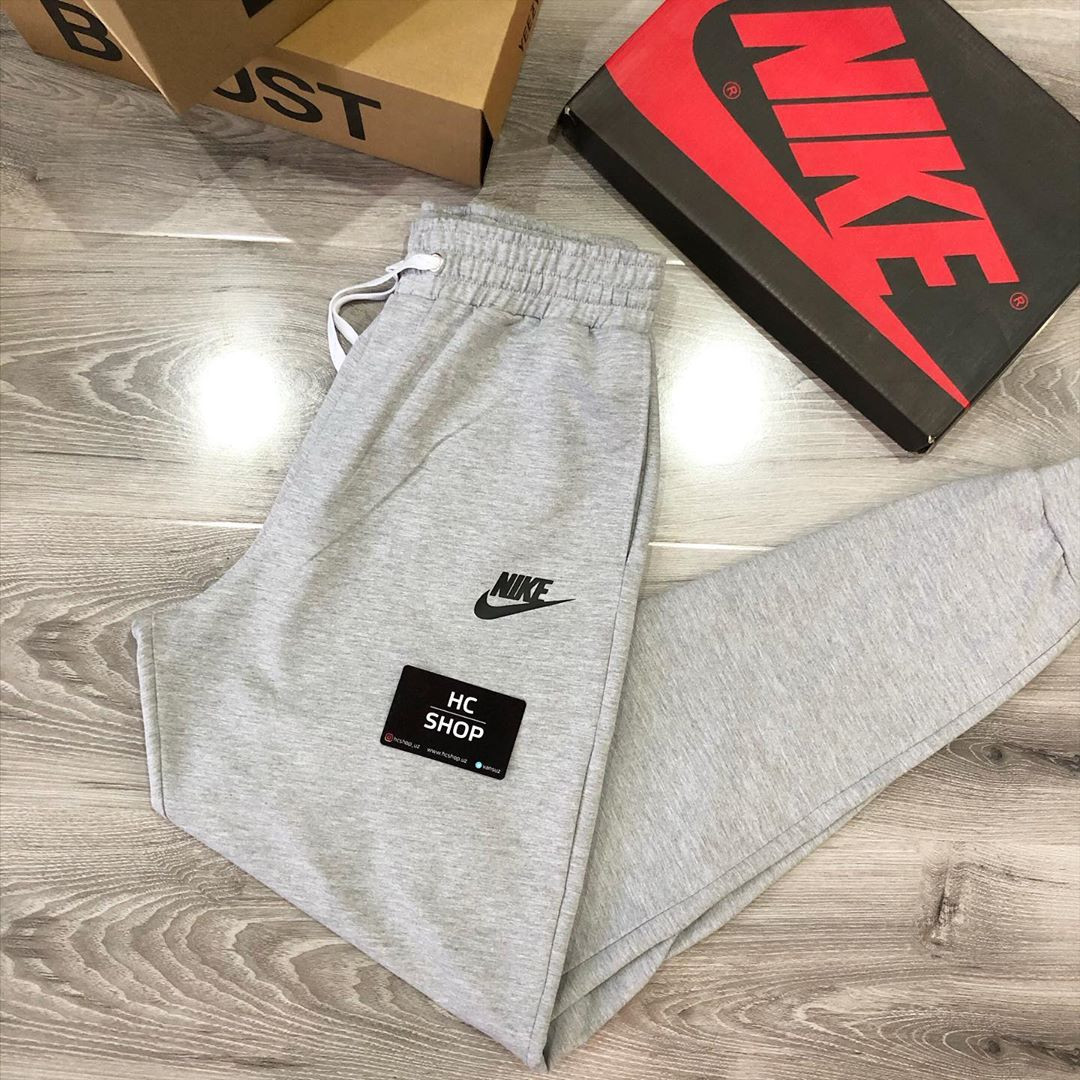 Штаны Nike серые