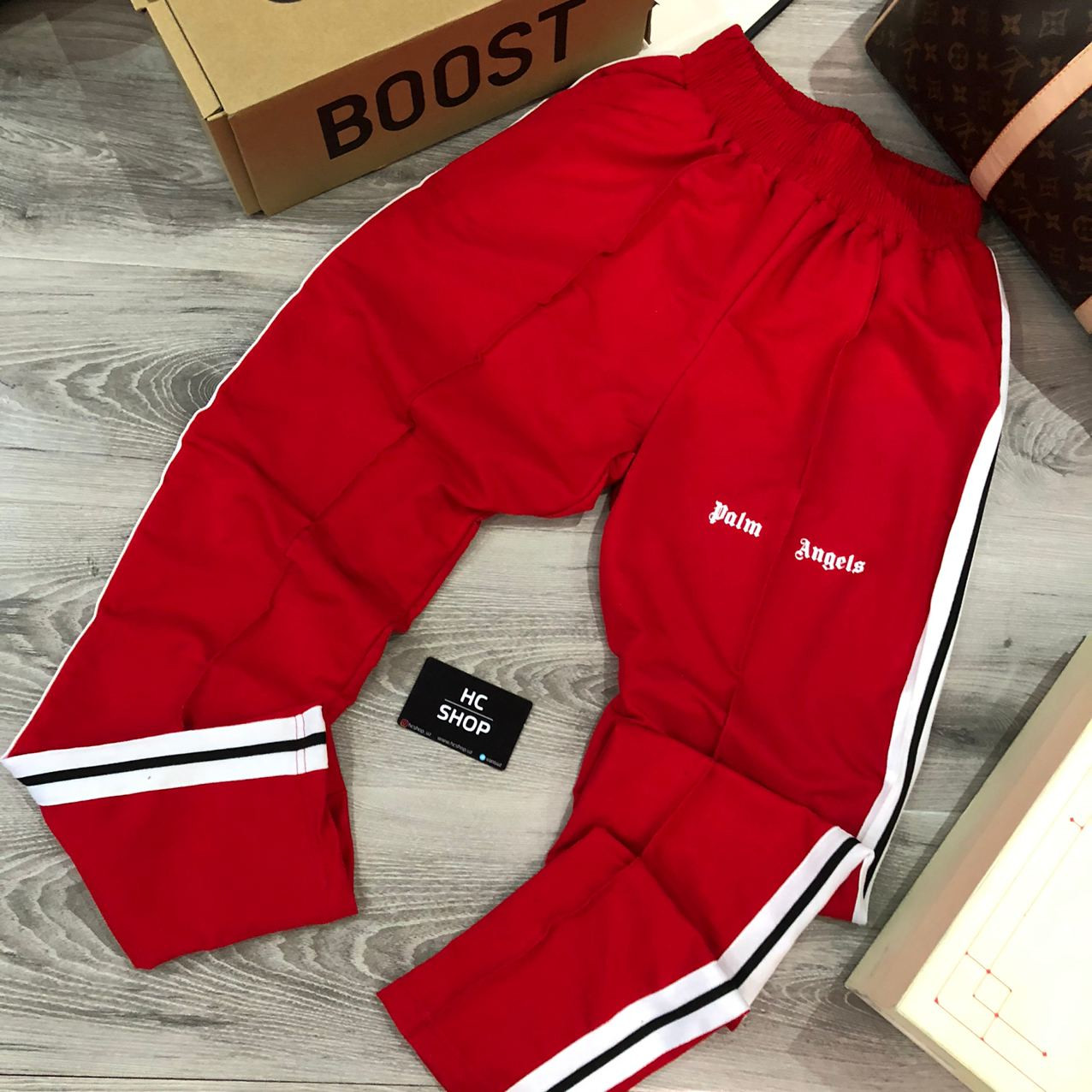 Штаны Palm angels красные