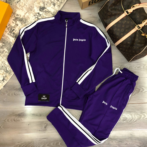 Спортивный фиолетовый комплект Palm angels